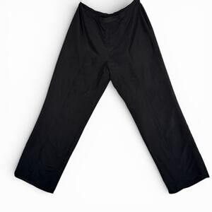 Vintage 1980’s from the Iconic Willi Smith 100% Black Silk Dress Pants Sz 12
